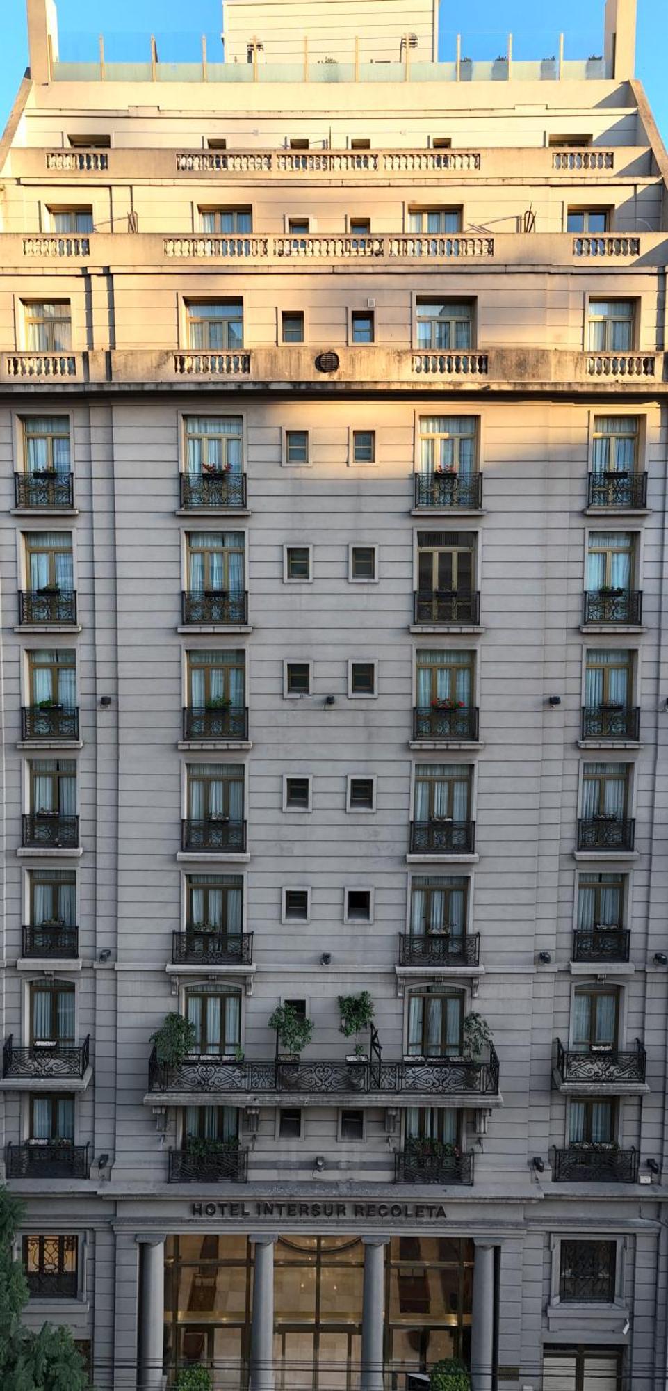Hotel Intersur Recoleta Буенос-Айрес Екстер'єр фото